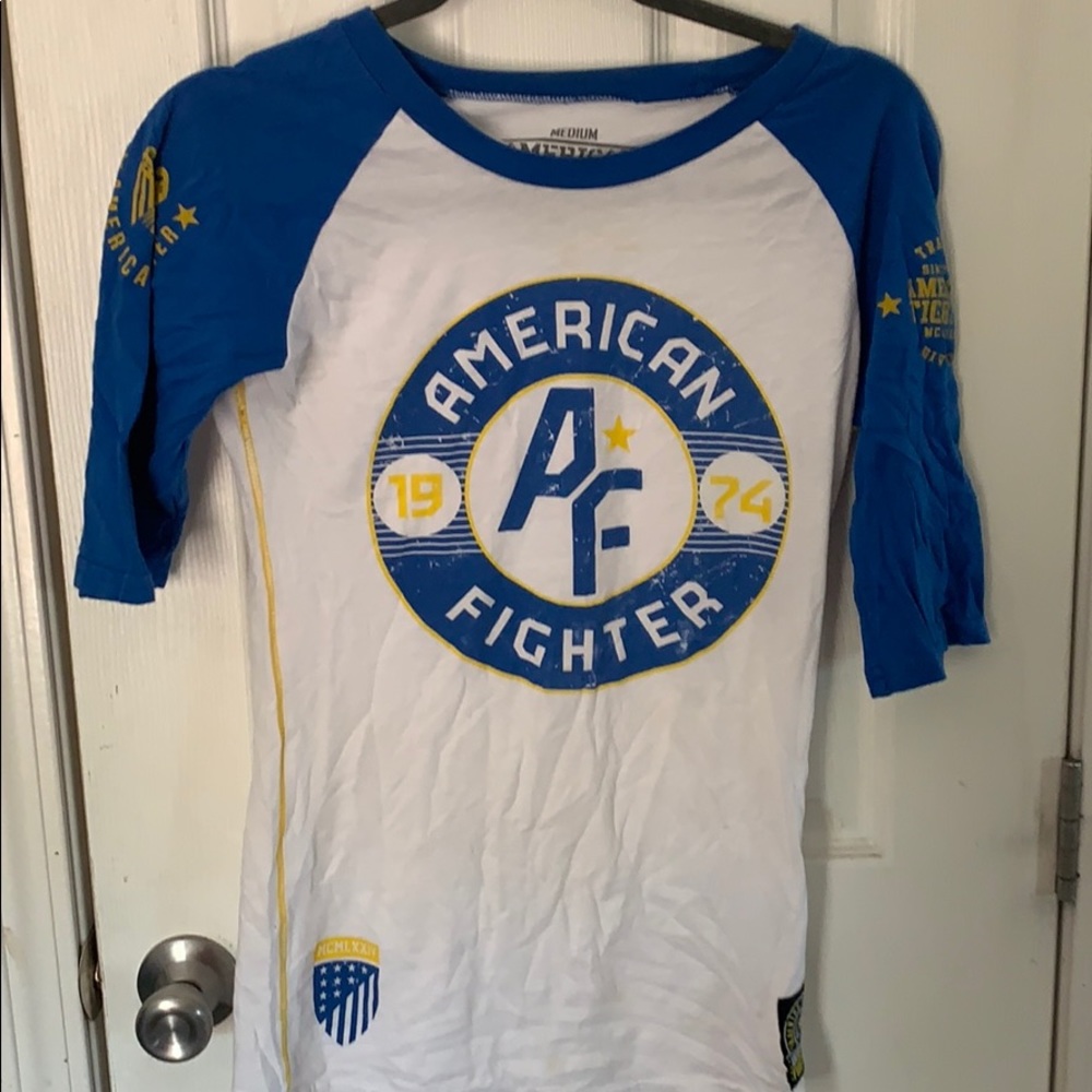 American fighter shirt